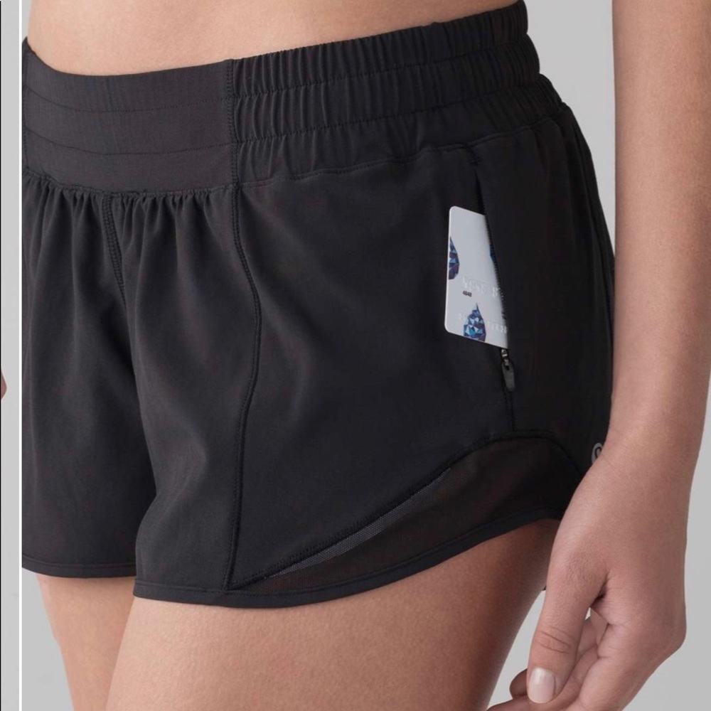 lululemon Hotty Hot Short 2.5” - black - size 10 - still sold at lululemon